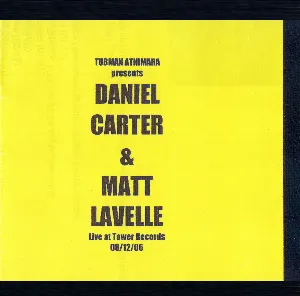 Pochette de Blackwood: Live at Tower Records 08/12/06 de Daniel Carter