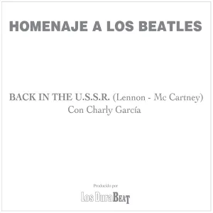 Pochette de Back in the U.S.S.R. de Charly García