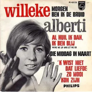 Pochette de Morgen ben ik de bruid de Willeke Alberti
