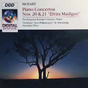 Pochette Piano Concertos nos. 20 & 21 “Elvira Madigan”