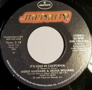 Pochette de It’s Cold In California de Merle Haggard