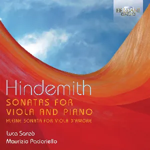 Pochette de Sonatas for Viola and Piano de Paul Hindemith