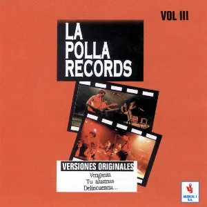 Pochette de Volumen III de La Polla Records