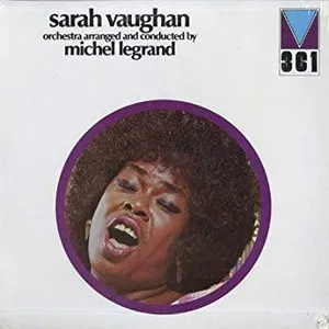 Pochette Sarah Vaughan with Michel Legrand