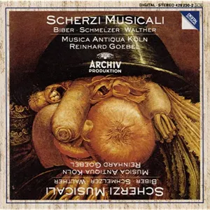 Pochette de Scherzi Musicali de Musica Antiqua Köln - Reinhard Goebel