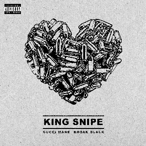 Pochette de King Snipe de Gucci Mane - Kodak Black