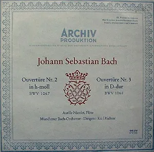 Pochette Ouvertüre Nr. 2 In H-moll, BWV 1067 / Ouvertüre Nr. 3 In D-dur, BWV 1068