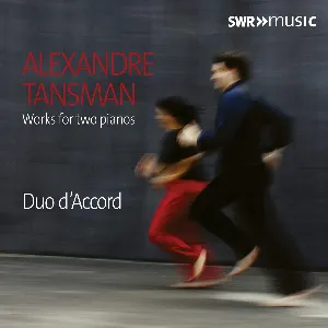 Pochette de Works for Two Pianos de Alexandre Tansman