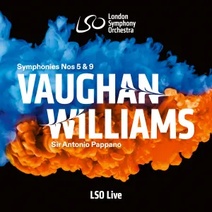 Pochette de Symphonies nos. 5 & 9 de London Symphony Orchestra - Ralph Vaughan Williams - Antonio Pappano