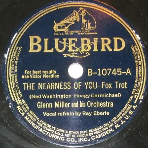 Pochette de The Nearness of You / Mister Meadowlark de Glenn Miller and His Orchestra