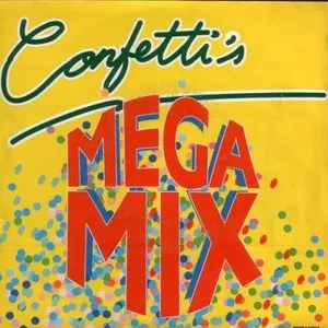Pochette de Megamix de Confetti’s