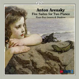 Pochette de Five Suites for Two Pianos de Anton Arensky