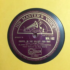 Pochette de Chapel in the Valley / A Little Old Church in England de Glenn Miller and His Orchestra