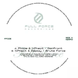 Pochette de Confront / Brute Force de Phace