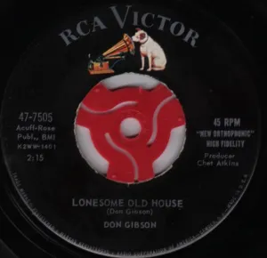 Pochette de Lonesome Old House de Don Gibson