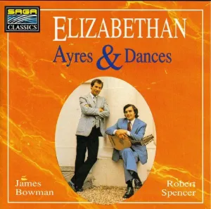 Pochette de Elizabethan Ayres & Dances de James Bowman