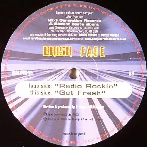 Pochette de Radio Rockin / Get Fresh de DJ Brisk