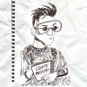 Pochette de Create Machines de Venjent