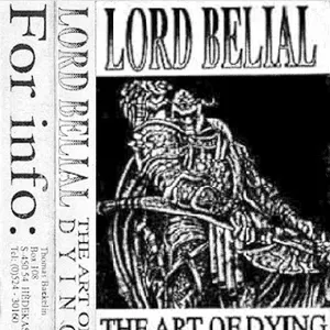 Pochette de The Art of Dying de Lord Belial