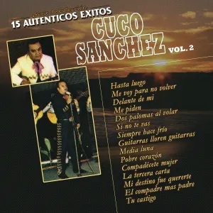 Pochette de 15 auténticos éxitos, vol. 2 de Cuco Sánchez