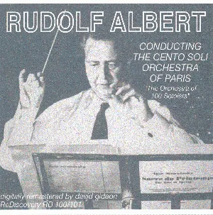 Pochette Rudolf Albert Conducting the Cento Soli Orchestra of Paris