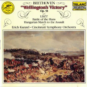 Pochette Beethoven: “Wellington’s Victory” op. 91 / Liszt: Batle of the Huns / Hungarian March to the Assault