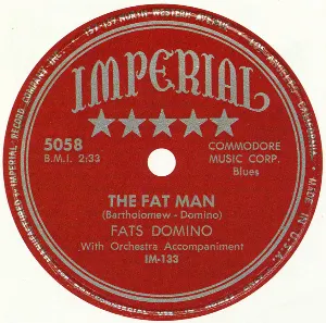 Pochette Detroit City Blues / The Fat Man