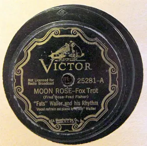 Pochette de Moon Rose / Garbo Green de Fats Waller and His Rhythm