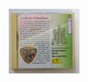 Pochette Musik Des Mittelalters: Gregorianischer Choral / Musik Der Gotik