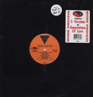 Pochette de Generations Of Love US 12'' Promo de Jesus Loves You