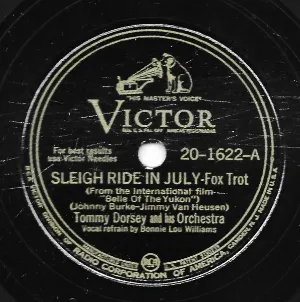 Pochette de Sleigh Ride in July / Like Someone in Love de Tommy Dorsey and His Orchestra