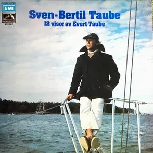 Pochette de 12 visor av Evert Taube de Sven-Bertil Taube