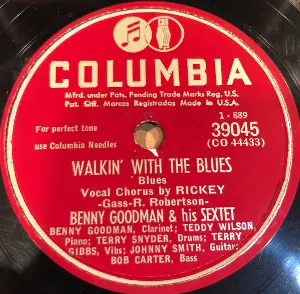Pochette de Walkin' With the Blues / Oh Babe de The Benny Goodman Sextet