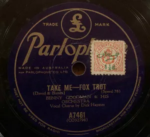 Pochette de Take Me / Daybreak de Harry James and His Orchestra - Benny Goodman and His Orchestra