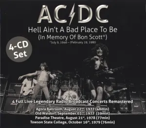 Pochette de Hell Ain't A Bad Place To Be (In Memory Of Bon Scott) de AC/DC