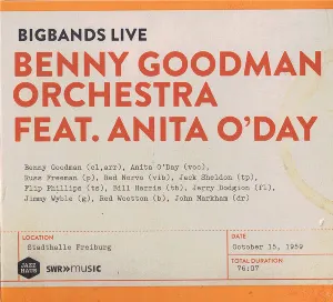 Pochette Bigbands Live Benny Goodman Orchestra feat. Anita O'Day