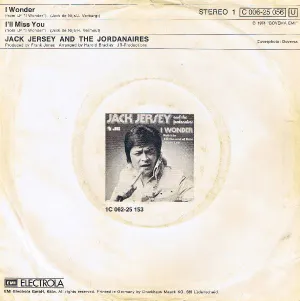 Pochette de I Wonder / I’ll Miss You de Jack Jersey