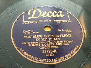 Pochette de You Blew Out the Flame in My Heart / The Hula Hula Boogie de Tommy Dorsey and His Orchestra