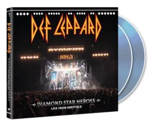 Pochette de Diamond Star Heroes Live From Sheffield de Def Leppard