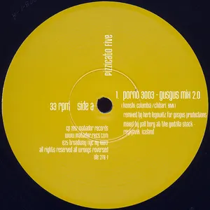 Pochette de Porno 3003 / The Earth Goes Around de Pizzicato Five