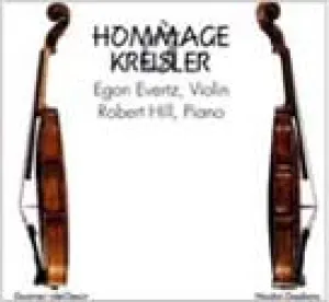 Pochette de Hommage à Kreisler de Robert Hill