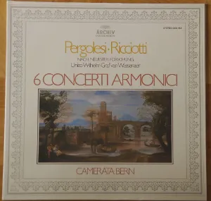 Pochette de 6 concerti armonici de Camerata Bern