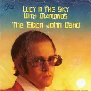 Pochette Lucy in the Sky With Diamonds / One Day at a Time