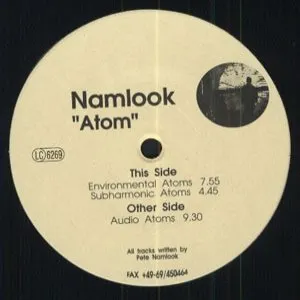 Pochette de Atom de Pete Namlook