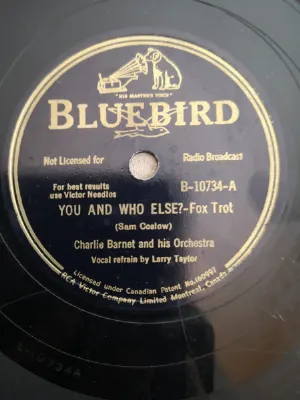 Pochette de You and Who Else? / When the Spirit Moves Me de Charlie Barnet and His Orchestra