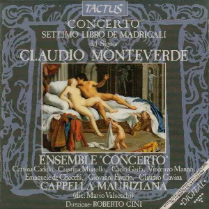 Pochette Settimo libro de madrigali del Signor Claudio Monteverdi