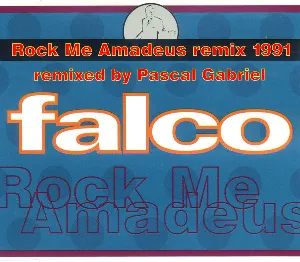 Pochette Rock Me Amadeus Remix 1991 (remixed by Pascal Gabriel)