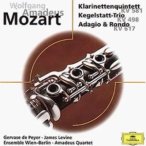 Pochette Klarinettenquintett / Kegelstatt-Trio / Adagio & Rondo