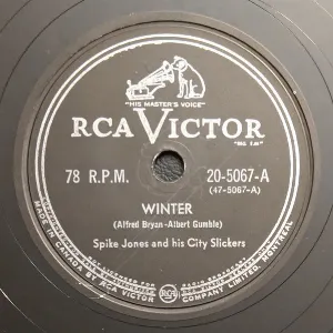 Pochette de I Saw Mommy Kissing Santa Claus / Winter de Spike Jones and His City Slickers