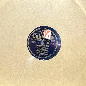 Pochette de Five Minutes More / Try a Little Tenderness de Frank Sinatra